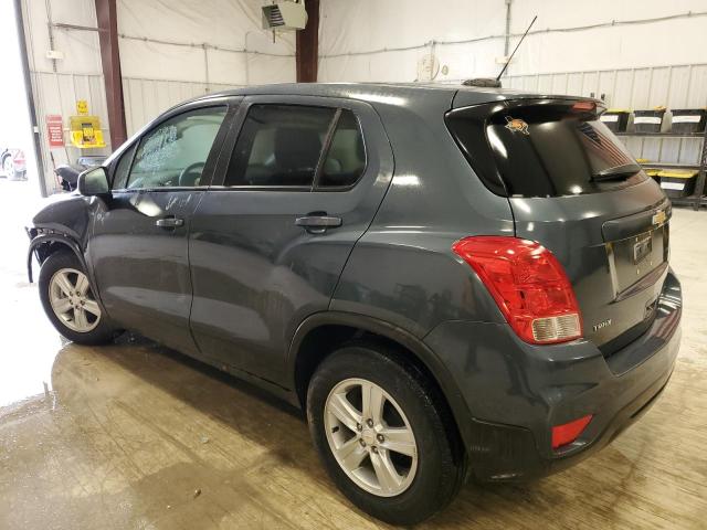 KL7CJKSB1MB356145 - 2021 CHEVROLET TRAX LS GRAY photo 2