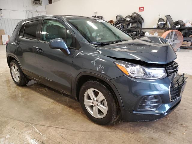 KL7CJKSB1MB356145 - 2021 CHEVROLET TRAX LS GRAY photo 4