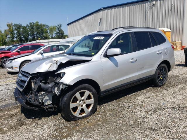 5NMSH13E87H007853 - 2007 HYUNDAI SANTA FE SE SILVER photo 1