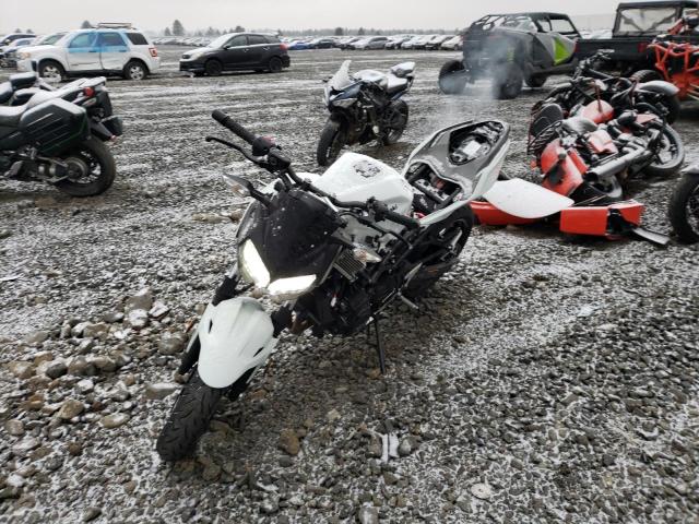 JKAERKD1XNDAF7289 - 2022 KAWASAKI ER400 D WHITE photo 2