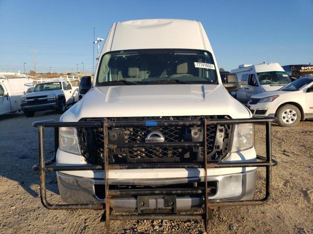 1N6BF0LY6HN809250 - 2017 NISSAN NV 2500 S WHITE photo 5