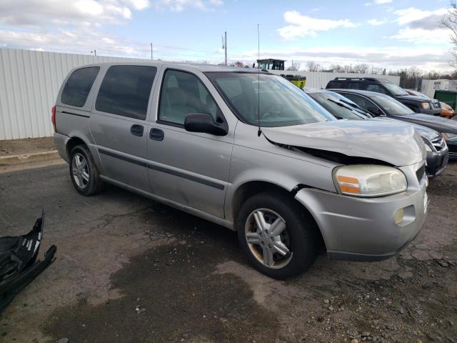 1GNDV03L95D176349 - 2005 CHEVROLET UPLANDER SILVER photo 4