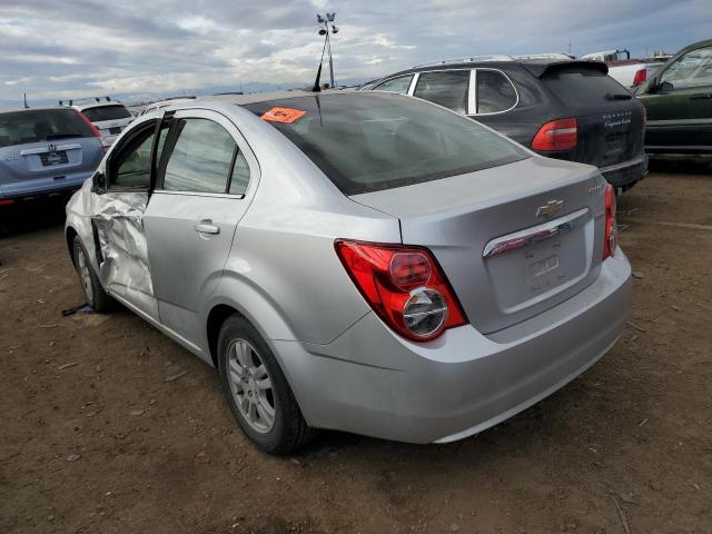 1G1JC5SB6E4178866 - 2014 CHEVROLET SONIC LT SILVER photo 2