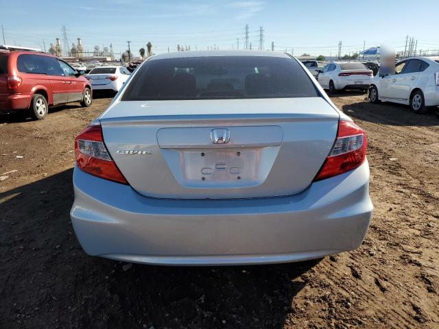 19XFB2F59CE309917 - 2012 HONDA CIVIC LX BLUE photo 6