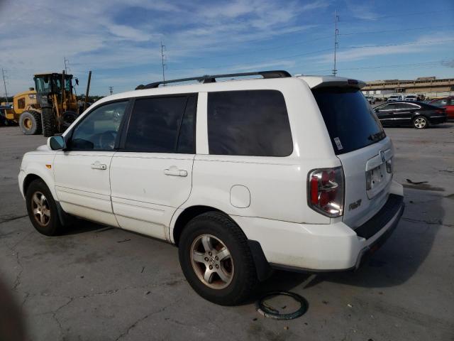 2HKYF18536H550649 - 2006 HONDA PILOT EX WHITE photo 2