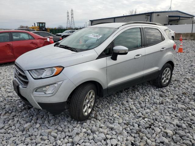 MAJ3S2GE0KC266811 - 2019 FORD ECOSPORT SE SILVER photo 1
