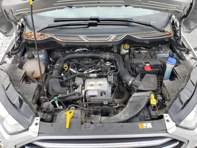 MAJ3S2GE0KC266811 - 2019 FORD ECOSPORT SE SILVER photo 12