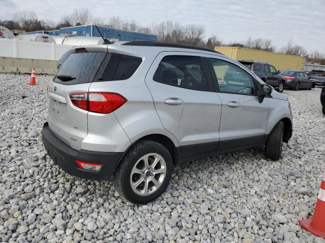 MAJ3S2GE0KC266811 - 2019 FORD ECOSPORT SE SILVER photo 3