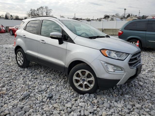 MAJ3S2GE0KC266811 - 2019 FORD ECOSPORT SE SILVER photo 4