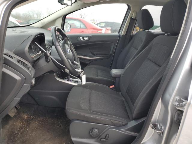 MAJ3S2GE0KC266811 - 2019 FORD ECOSPORT SE SILVER photo 7