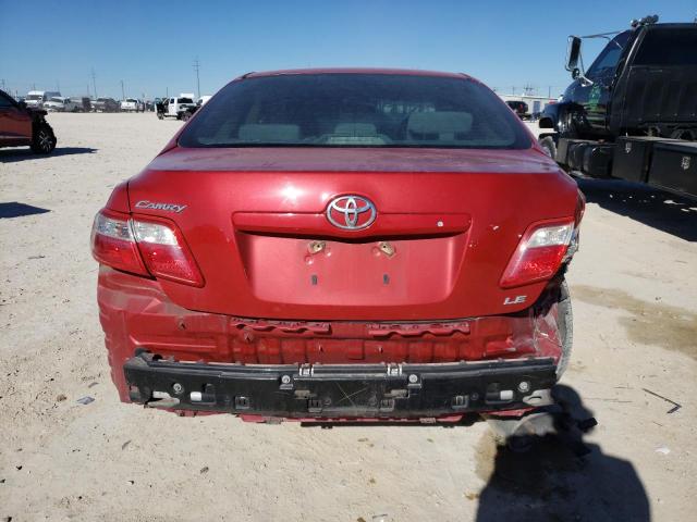 4T1BE46K29U412366 - 2009 TOYOTA CAMRY BASE RED photo 6