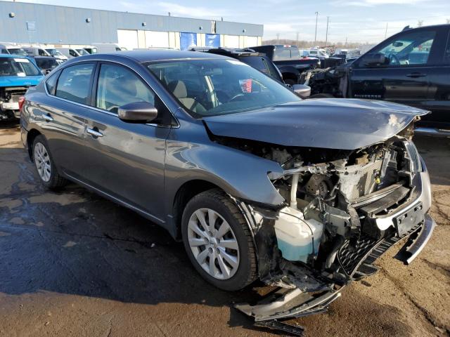 3N1AB7AP8HY267216 - 2017 NISSAN SENTRA S GRAY photo 4