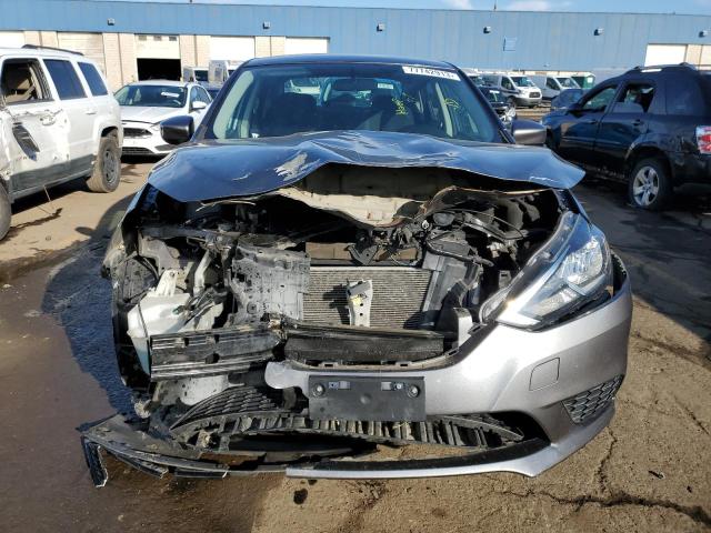 3N1AB7AP8HY267216 - 2017 NISSAN SENTRA S GRAY photo 5