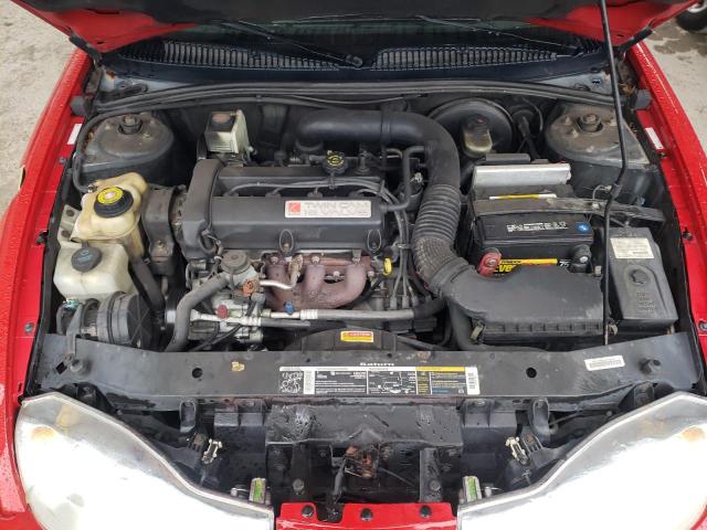 1G8ZY12741Z223455 - 2001 SATURN SC2 RED photo 11