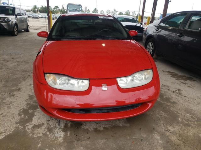 1G8ZY12741Z223455 - 2001 SATURN SC2 RED photo 5