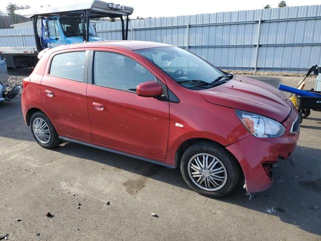 ML32A3HJ5HH006672 - 2017 MITSUBISHI MIRAGE ES RED photo 4