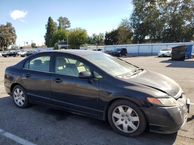 1HGFA16586L103899 - 2006 HONDA CIVIC LX BLACK photo 4