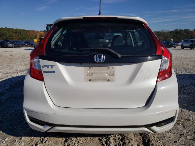 3HGGK5H49KM702509 - 2019 HONDA FIT LX WHITE photo 6