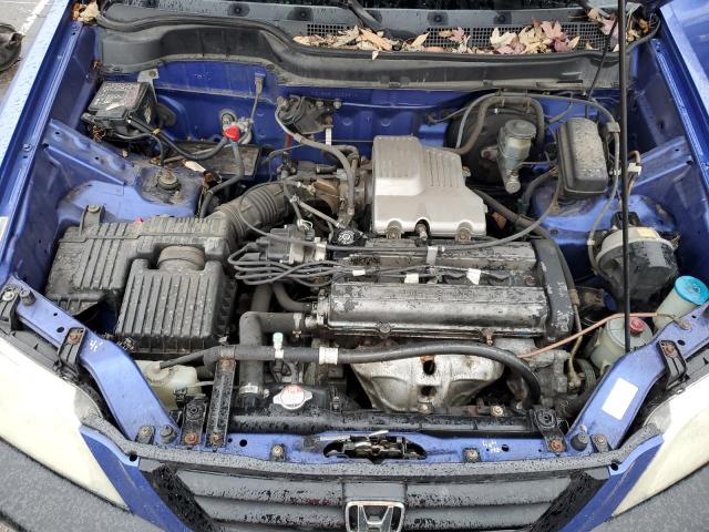 JHLRD18461C033614 - 2001 HONDA CR-V LX BLUE photo 12