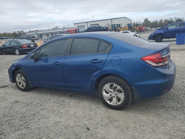 19XFB2F58FE045500 - 2015 HONDA CIVIC LX BLUE photo 2