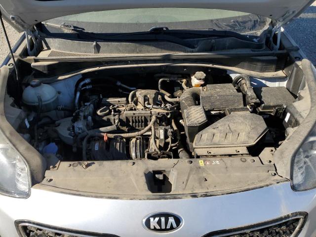 KNDPNCAC1H7264194 - 2017 KIA SPORTAGE EX SILVER photo 12