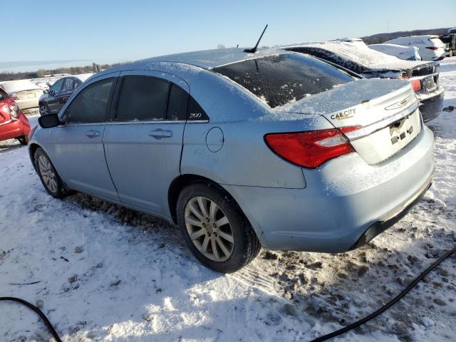 1C3CCBBB9DN550700 - 2013 CHRYSLER 200 TOURING TEAL photo 2