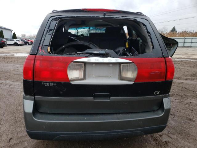 3G5DA03E32S588775 - 2002 BUICK RENDEZVOUS CX BLACK photo 6