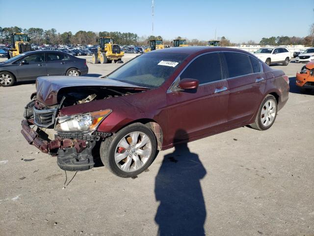 1HGCP36829A051015 - 2009 HONDA ACCORD EXL BURGUNDY photo 1