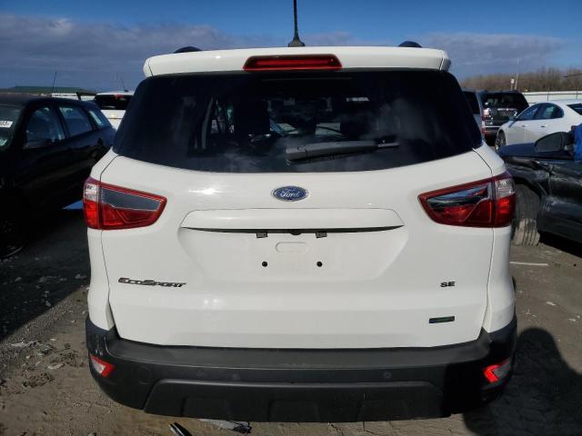 MAJ3P1TE4JC243449 - 2018 FORD ECOSPORT SE WHITE photo 6