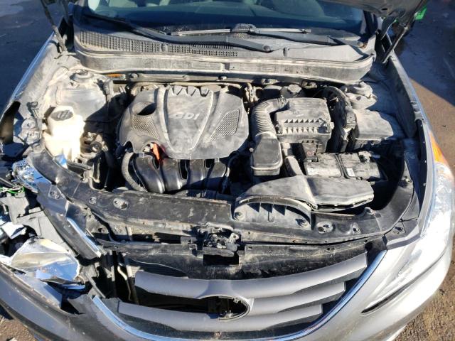 5NPEB4AC4EH908882 - 2014 HYUNDAI SONATA GLS SILVER photo 11