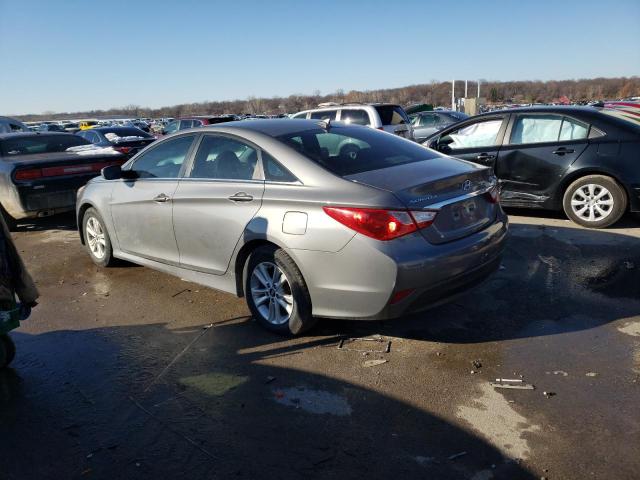 5NPEB4AC4EH908882 - 2014 HYUNDAI SONATA GLS SILVER photo 2