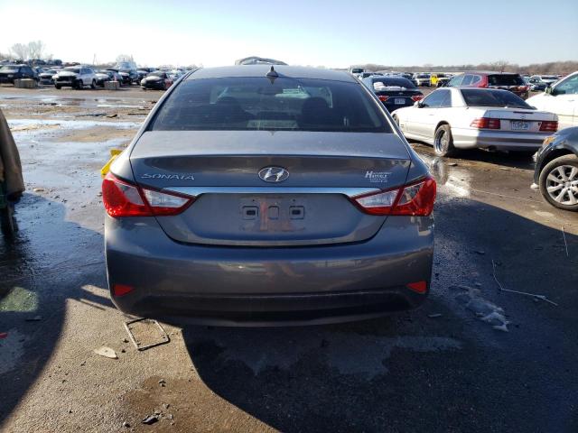 5NPEB4AC4EH908882 - 2014 HYUNDAI SONATA GLS SILVER photo 6