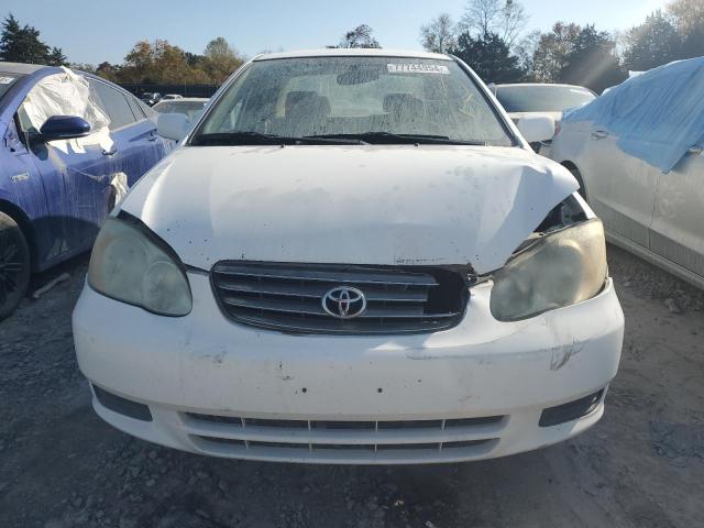 1NXBR38E63Z043623 - 2003 TOYOTA COROLLA CE WHITE photo 5