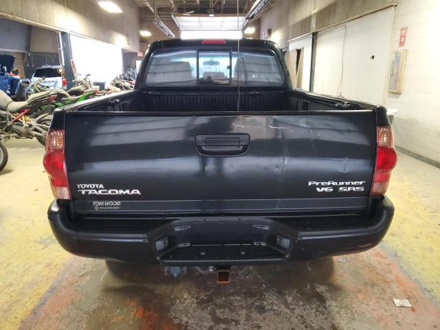 5TEKU72N67Z439406 - 2007 TOYOTA TACOMA DOUBLE CAB PRERUNNER LONG BED BLACK photo 6