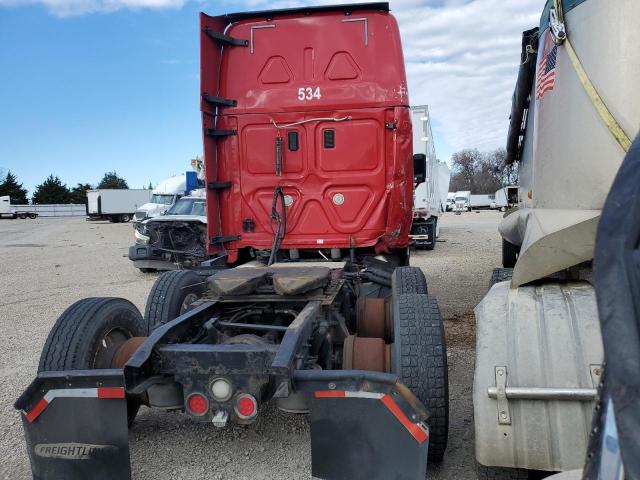 3AKJGLD56FSGB3671 - 2015 FREIGHTLINER CASCADIA 1 RED photo 4