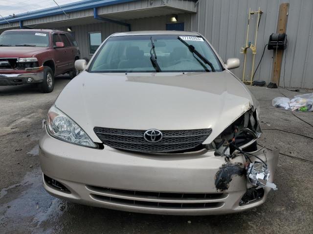 4T1BE32K54U325392 - 2004 TOYOTA CAMRY LE BEIGE photo 5