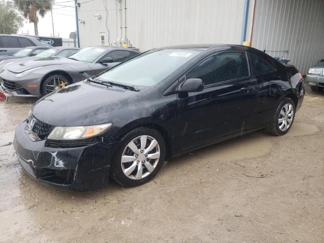 2HGFG12679H540811 - 2009 HONDA CIVIC LX BLACK photo 1