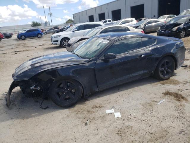 1FA6P8TH4J5174802 - 2018 FORD MUSTANG BLACK photo 1