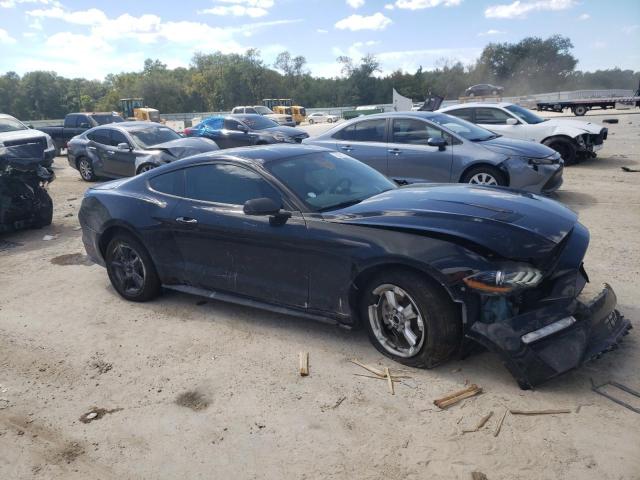 1FA6P8TH4J5174802 - 2018 FORD MUSTANG BLACK photo 4