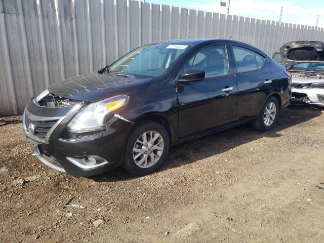 3N1CN7AP3JL878144 - 2018 NISSAN VERSA S BLACK photo 1