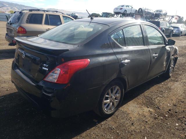 3N1CN7AP3JL878144 - 2018 NISSAN VERSA S BLACK photo 3