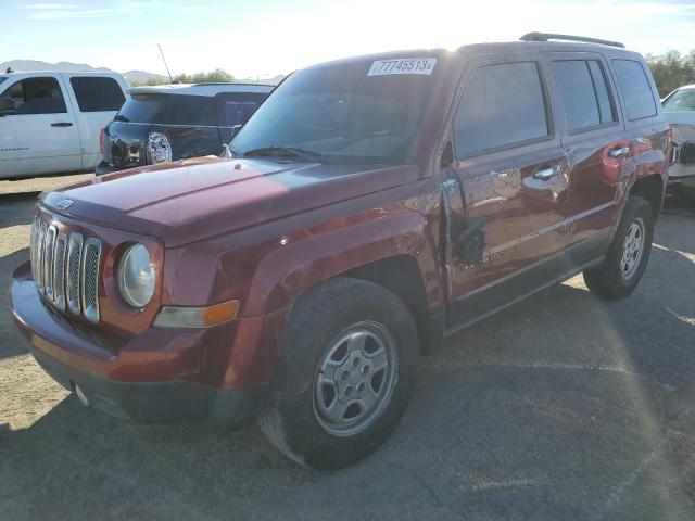 1C4NJRBB1GD668477 - 2016 JEEP PATRIOT SPORT RED photo 1