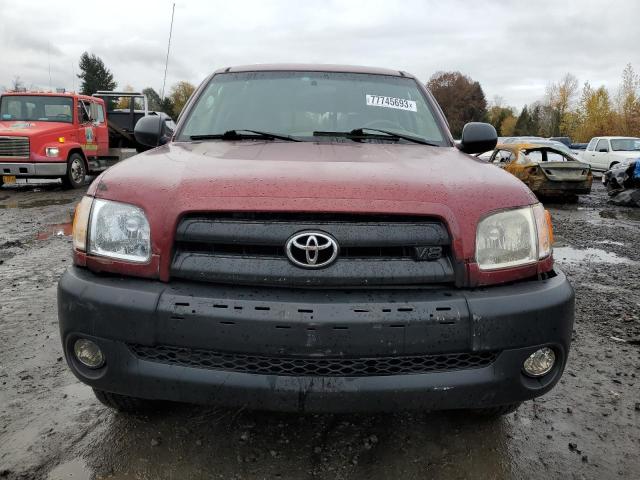 5TBBT44183S374666 - 2003 TOYOTA TUNDRA ACCESS CAB SR5 MAROON photo 5