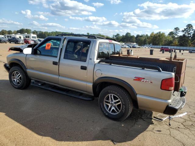 1GCDT13X43K102434 - 2003 CHEVROLET S TRUCK S10 BEIGE photo 2