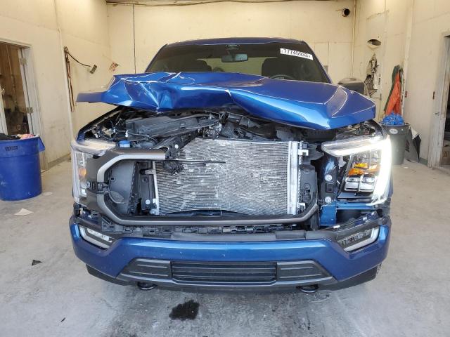 1FTFW1E51NKE86395 - 2022 FORD F150 SUPERCREW BLUE photo 5