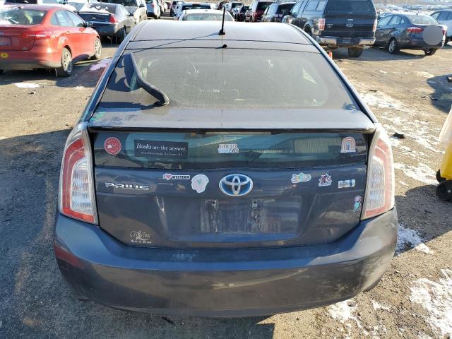 JTDKN3DU1D1733361 - 2013 TOYOTA PRIUS GRAY photo 6