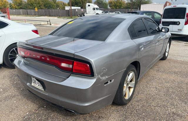 2C3CDXBG0EH357674 - 2014 DODGE CHARGER SE GRAY photo 4