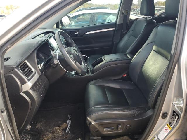 5TDJKRFH5GS306358 - 2016 TOYOTA HIGHLANDER XLE SILVER photo 7