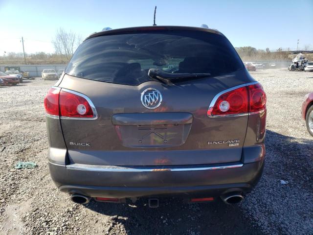 5GAER23758J267514 - 2008 BUICK ENCLAVE CXL GRAY photo 6