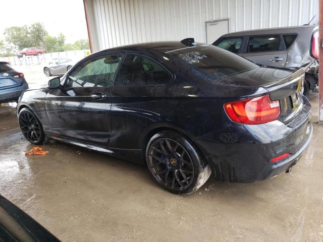 WBA1J7C55GV359744 - 2016 BMW M235I BLACK photo 2